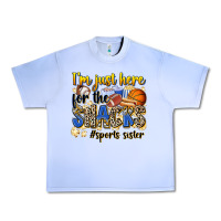 Grape Ice im just here for the snacks sports sister Urban Heavy Tee - Zillion Design Studio