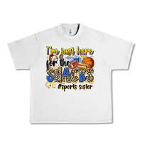Lunar Rock im just here for the snacks sports sister Urban Heavy Tee - Zillion Design Studio