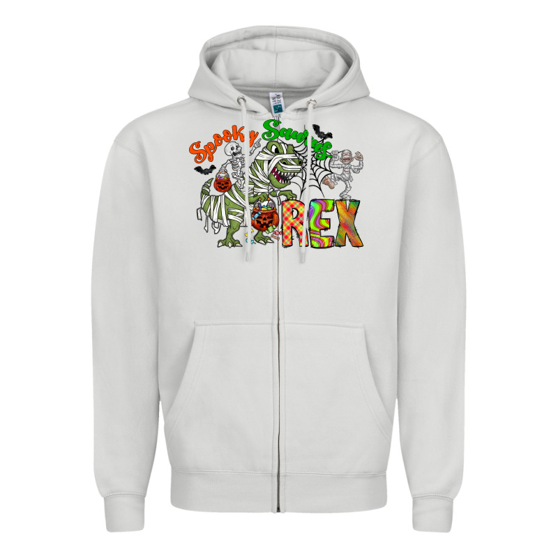 Spooky Sourus Zipper Hoodie by CowhideDigitalArt | Teevron