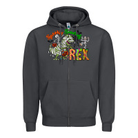 Smoke spooky sourus Zipper Hoodie - CowhideDigitalArt