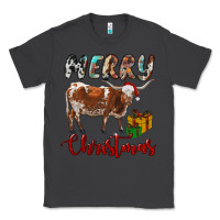 Smoke Texas Longhorn Merry Christmas Classic Tee - RanaPortraitStore