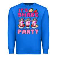 True Royal its shake party with milkshake Premium Sweatshirt - AdoDesignShop