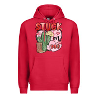 Cardinal stuck on you Premium Hoodie - MaliasSmallBusiness