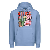 Colony Blue stuck on you Premium Hoodie - MaliasSmallBusiness