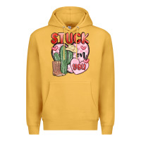 Mustard stuck on you Premium Hoodie - MaliasSmallBusiness