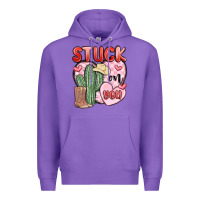 Purple stuck on you Premium Hoodie - MaliasSmallBusiness