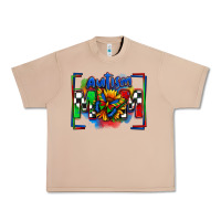 Burro autism mom checkered flag Urban Heavy Tee - Zillion Design Studio