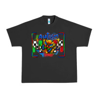 Pigment Black autism mom checkered flag Urban Heavy Tee - Zillion Design Studio