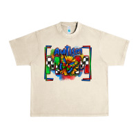 Sandshell autism mom checkered flag Urban Heavy Tee - Zillion Design Studio