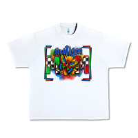 White autism mom checkered flag Urban Heavy Tee - Zillion Design Studio