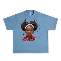 Pebble Blue christmas african girl Urban Heavy Tee - BarkalooDesign