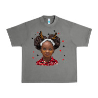 Tornado christmas african girl Urban Heavy Tee - BarkalooDesign