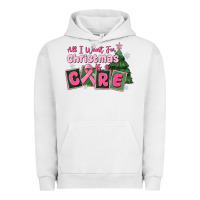 Pigment Lunar Rock all i want for is a care Urban Hoodie - MaliasSmallBusiness