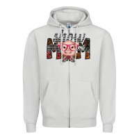 Dove Grey show mom Zipper Hoodie - SublimationCraftShop