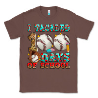 Chestnut i tackled 100 days of school baseball Classic Tee - Zillion Design Studio
