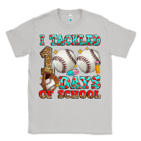 Moon Dust i tackled 100 days of school baseball Classic Tee - Zillion Design Studio