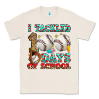 Natural i tackled 100 days of school baseball Classic Tee - Zillion Design Studio