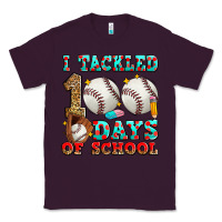 I Tackled 100 Days Of School Baseball Classic Tee | Teevron