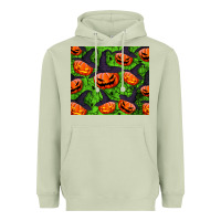 Matcha halloween pumpkin tumbler Heavyweight Hoodie - BundleAndBundleShop