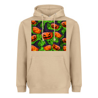 Mushroom halloween pumpkin tumbler Heavyweight Hoodie - BundleAndBundleShop