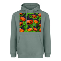 Sage halloween pumpkin tumbler Heavyweight Hoodie - BundleAndBundleShop