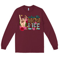 Rockin The Mom Life Mothers Day Long Sleeve Tee | Teevron