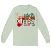 Matcha rockin the mom life mothers day Long Sleeve Tee - texasbilliewilder