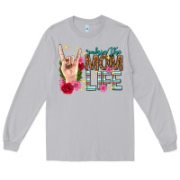Moon Dust rockin the mom life mothers day Long Sleeve Tee - texasbilliewilder