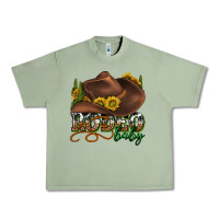 Oil Green rodeo baby western Urban Heavy Tee - texasbilliewilder