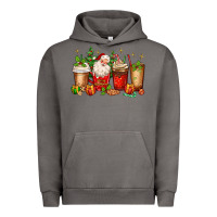 Pigment Tornado Christmas Santa coffee cups Urban Hoodie - MaliasSmallBusiness