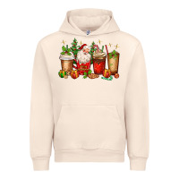 Sandshell Christmas Santa coffee cups Urban Hoodie - MaliasSmallBusiness