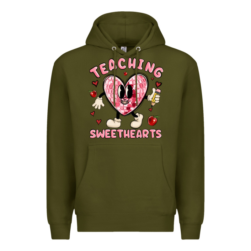 Teaching Sweethearts Premium Hoodie by MaliasSmallBusiness | Teevron
