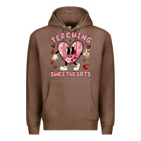 Chestnut teaching sweethearts Premium Hoodie - MaliasSmallBusiness