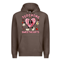 Coffee teaching sweethearts Premium Hoodie - MaliasSmallBusiness