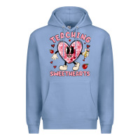 Colony Blue teaching sweethearts Premium Hoodie - MaliasSmallBusiness