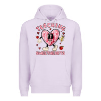 Lilac teaching sweethearts Premium Hoodie - MaliasSmallBusiness