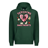Sports Green teaching sweethearts Premium Hoodie - MaliasSmallBusiness