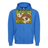 True Royal St. Patrick's Day shamrock tumbler Zipper Hoodie - Neo Western