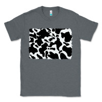 Charcoal Heather distressed cowhide pattern Classic Tee - RanaPortraitStore