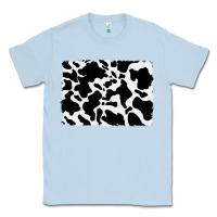 Dusty Blue distressed cowhide pattern Classic Tee - RanaPortraitStore