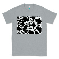 Heather Grey distressed cowhide pattern Classic Tee - RanaPortraitStore