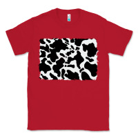 Red distressed cowhide pattern Classic Tee - RanaPortraitStore