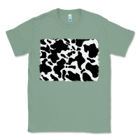 Sage distressed cowhide pattern Classic Tee - RanaPortraitStore