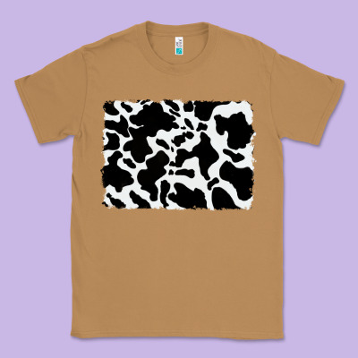 Distressed Cowhide Pattern Classic Tee Designed By Ranaportraitstore