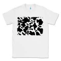 White distressed cowhide pattern Classic Tee - RanaPortraitStore