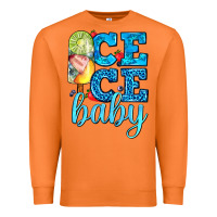 Carrot ice ice baby with popsicle Premium Sweatshirt - AdoDesignShop