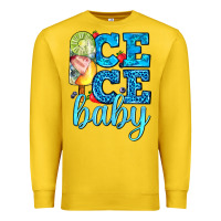 Lemon ice ice baby with popsicle Premium Sweatshirt - AdoDesignShop
