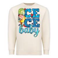 Sandshell ice ice baby with popsicle Premium Sweatshirt - AdoDesignShop