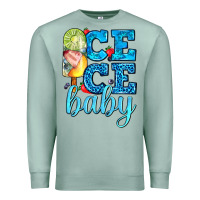 Seafoam ice ice baby with popsicle Premium Sweatshirt - AdoDesignShop