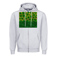 Heather Grey St. patrick's Day shamrock leopard  tumbler Zipper Hoodie - Neo Western